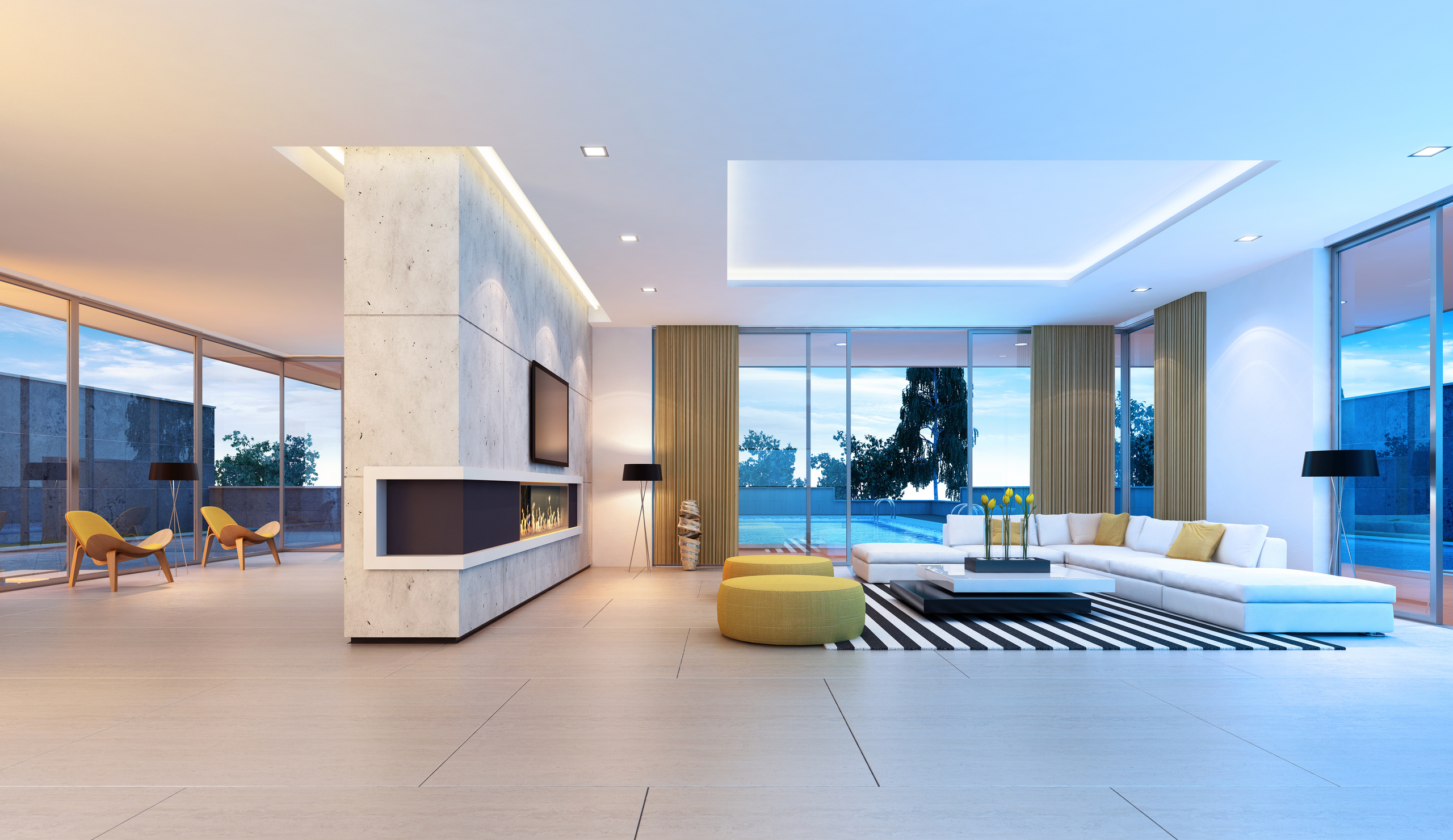 Luxury Big Villa Interior